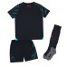 Billige Manchester City Børnetøj Tredjetrøje til baby 2023-24 Kortærmet (+ korte bukser)